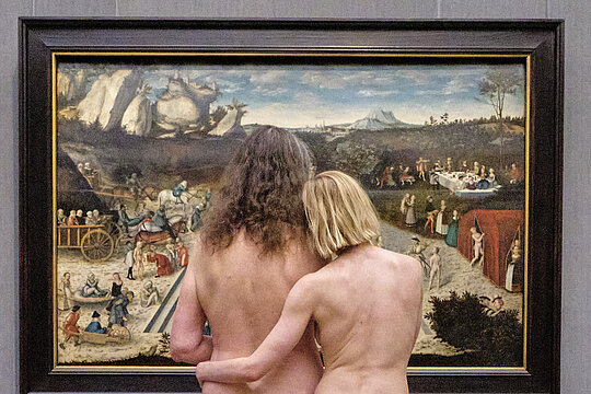Foto: Alternde Meister Foto, Detail, Staatliche Museen zu Berlin, Gemäldegalerie / Katrin Hammer

