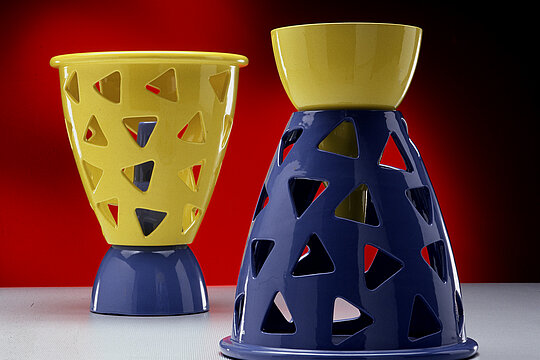 Aus der Serie "A quattro mani" mit Alessando Mendini
Foto: Cesare Genunzio Aus der Serie "A quattro mani" mit Alessando Mendini
Foto: Cesare Genunzio