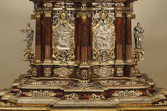 Kabinettschränkchen, Augsburg, um 1705 © Staatliche Museen zu Berlin, Kunstgewerbemuseum / Arne Psille 