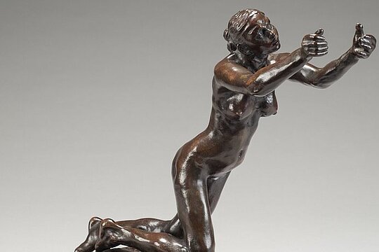 Camille Claudel, L'Implorante (Die Flehende), Detail, 1894–1905, Guss um 1905 © Staatliche Museen zu Berlin, Alte Nationalgalerie / Jan Brockhaus 