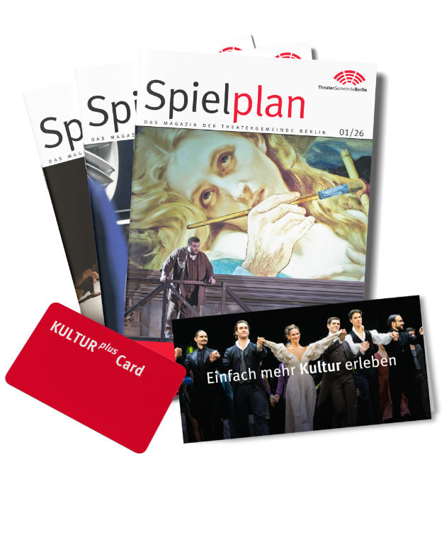 Spielplanhefte, KULTURplus Card und Gutschein Motiv